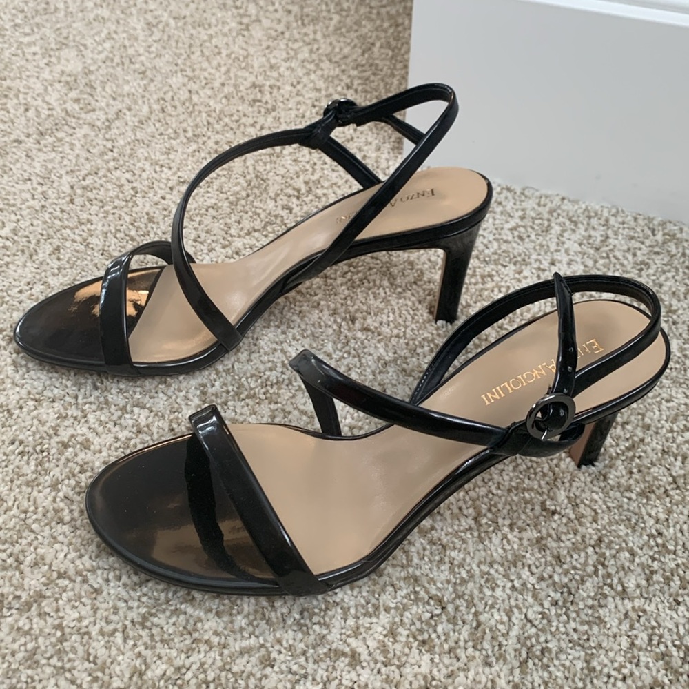 New in box and unworn Enzo Angiolini black patent size 9 heels. - Picture 2 of 5